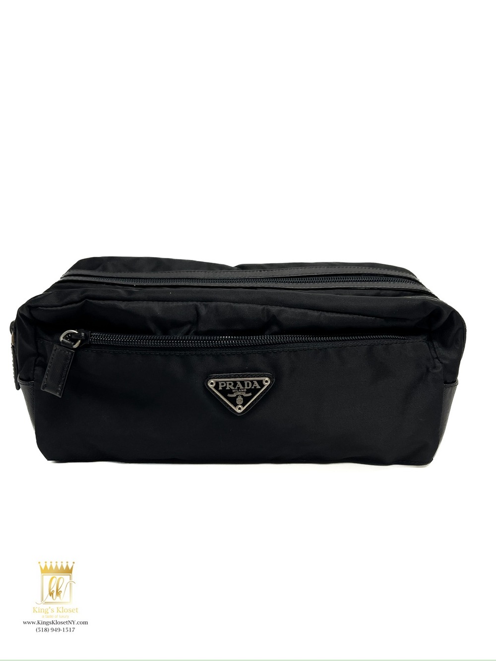 Prada pouch/ toiletry bag